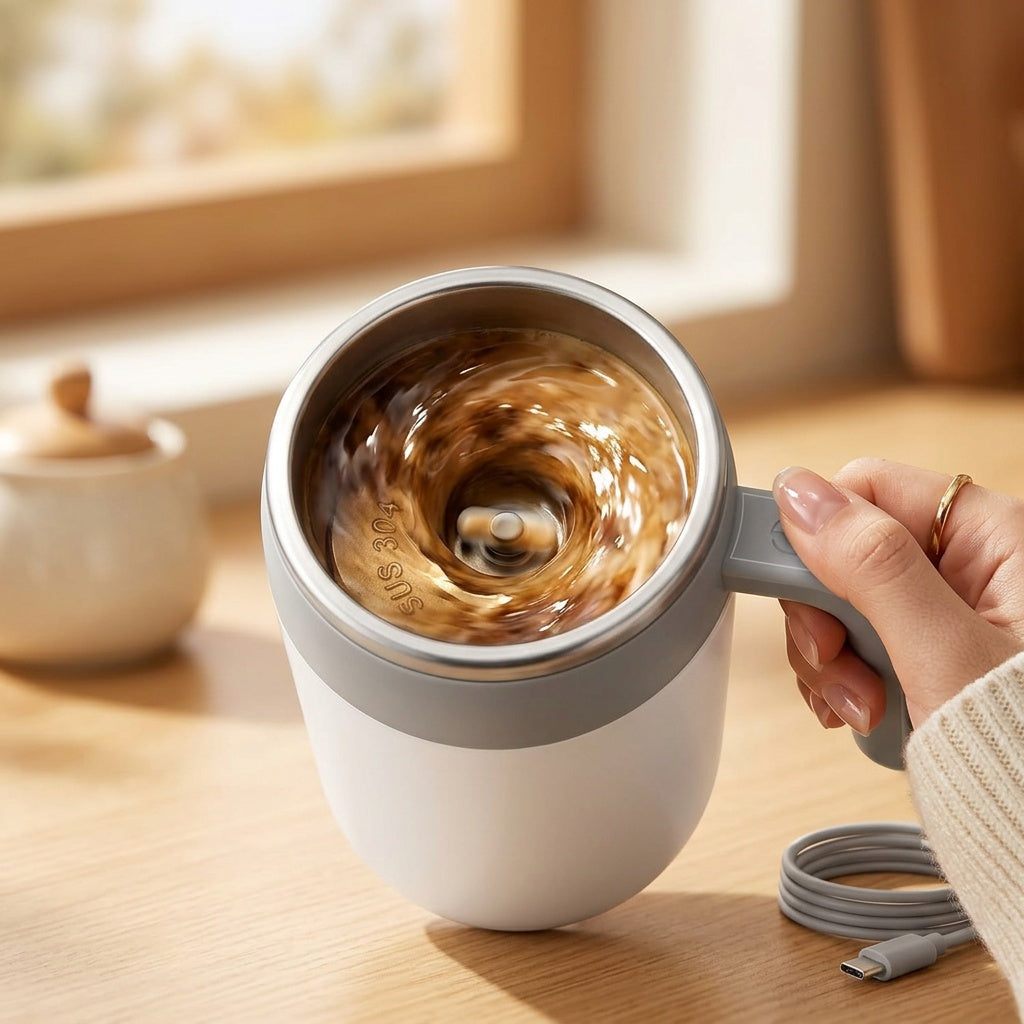 Your coffee stays perfect while you work